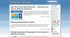 Desktop Screenshot of computertechtips.net